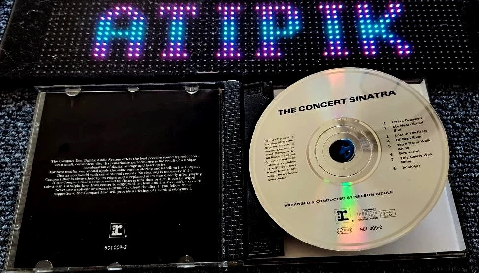 ✏ Frank Sinatra - The Concert Sinatra - CD Import Allemagne Rare✏ – photo 3